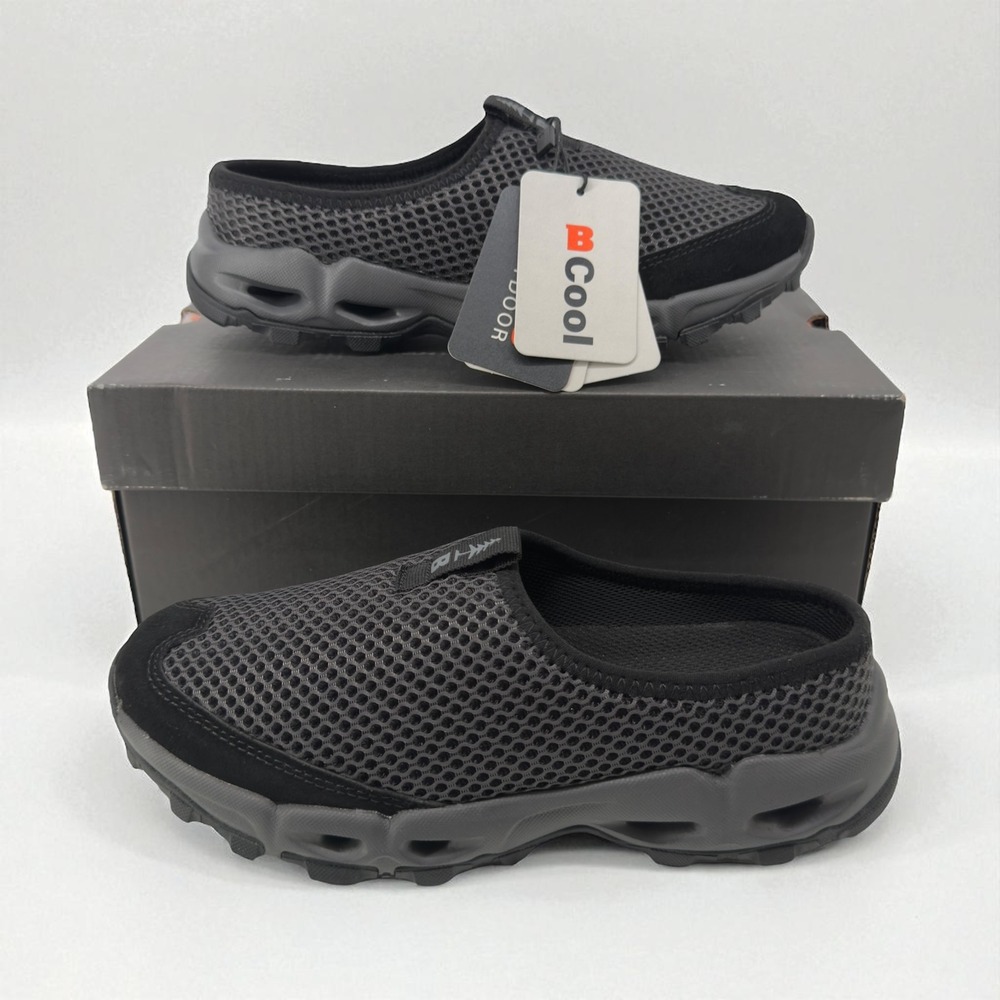 Bass Outdoor‎ Gray Aqua Mesh Slide Water Shoe Size 5.5